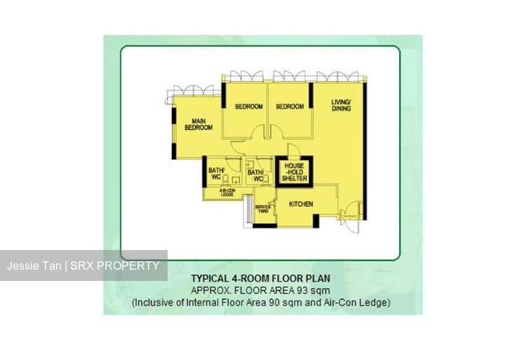Blk 469B Fernvale Lea (Sengkang), HDB 4 Rooms #534847041